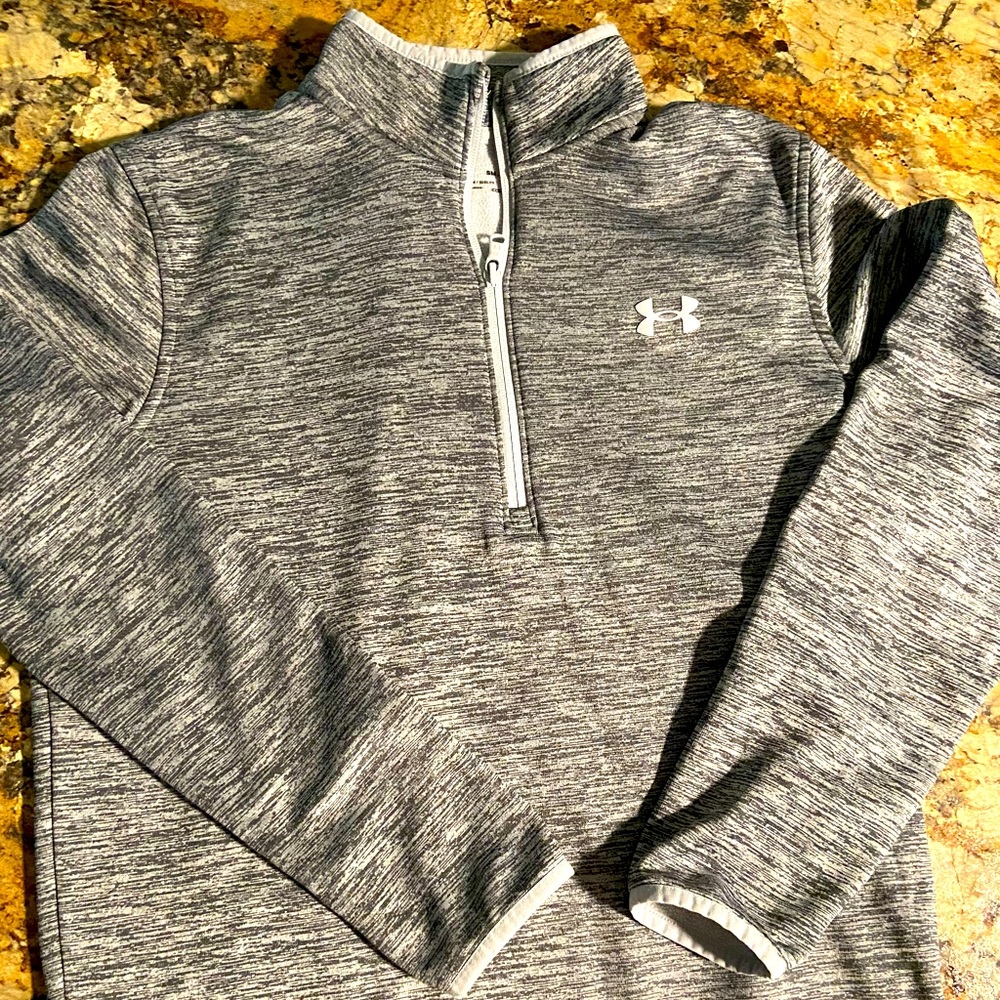 Under Armour half-zip grey pullover